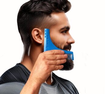 The Beard Bro- 7 Tools in 1 Professional Beard Shaping Tool For Perfect Lines and Symmetry