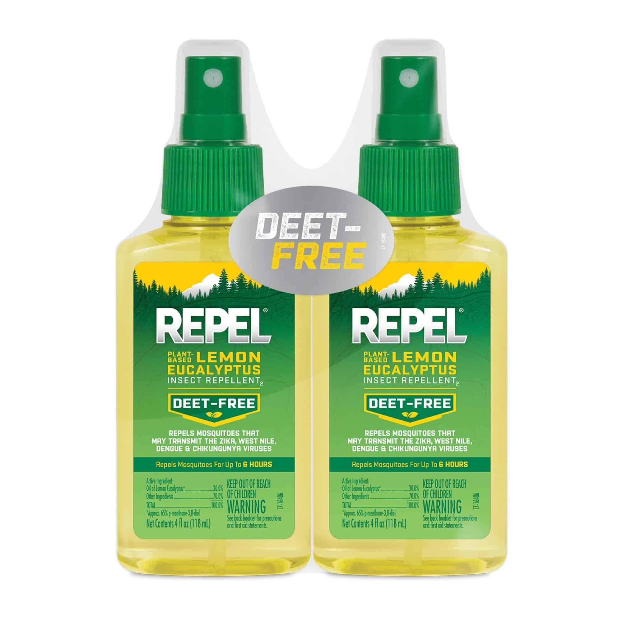 Repel Plant-Based Lemon Eucalyptus Insect Repellent, Mosquito Repellent, Pump Spray, 4 Oun - Image 2