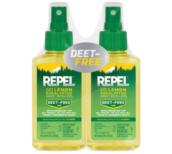 Repel Plant-Based Lemon Eucalyptus Insect Repellent, Mosquito Repellent, Pump Spray, 4 Oun