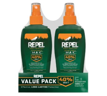 Repel Insect Repellent Sportsman Max Formula, Repels Mosquitoes, Ticks and Gnats, Effectiv