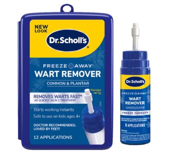 Dr. Scholl’s Freeze Away WART Remover, 12 Applications // Doctor-Proven Freeze Therapy to