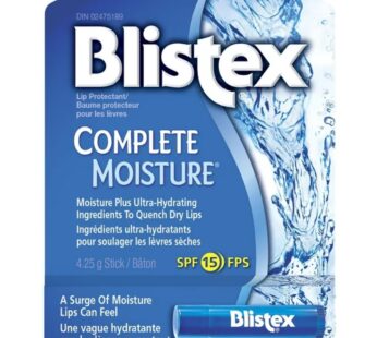 Blistex Complete Moisture Lip Balm, 4 pack