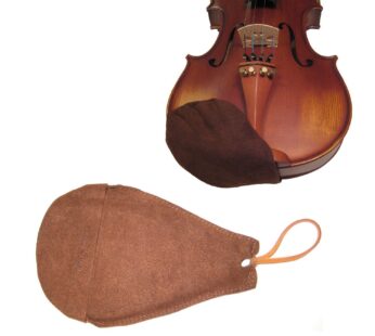 Chin Smart Chinrest Cover for Violin and Viola-Brown