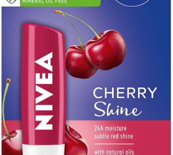 Nivea Lip Care A Kiss of Cherry Fruity Lip Care, 0.17 Ounce