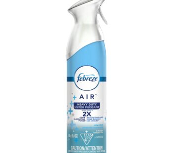Febreze Odor-Eliminating Air Freshener, Heavy Duty Crisp Clean, 8.8 fl oz