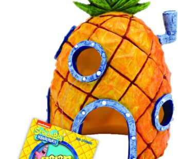 Penn-Plax Spongebob Squarepants Officially Licensed Aquarium Ornament ? Spongebob?s Pineap