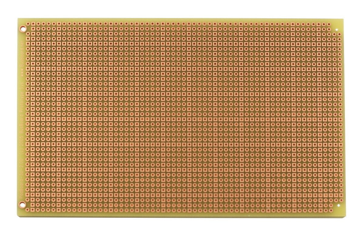 PAD3U PadBoard-3U, Pad per Hole, 2 Sided PCB, Plated Holes, 3.94 x 6.30 in (100 x 160 mm)