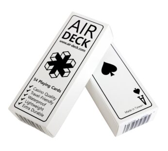 Air Deck – The Ultimate Travel Playing Cards (White)