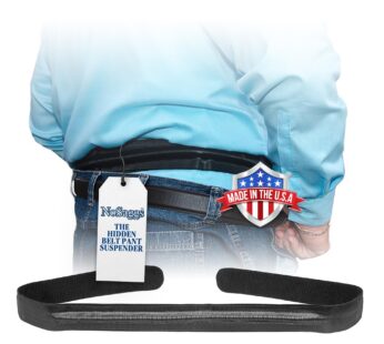 NoSaggs Hidden BELT Pant Suspender for Men – Keep Pants Up Without Suspenders XXXL 47-52