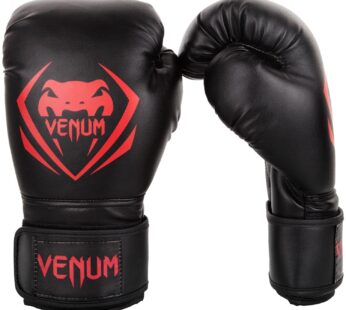 Venum Contender Boxing Gloves – Black/Red