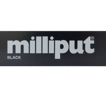 Milliput Medium Fine 2-Part Self Hardening Putty, Black, MPP-5, 4oz Pack