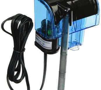 Penn-Plax Cascade 20 Power Filter Mini Hang-On Filter with Quad Filtration Great for F