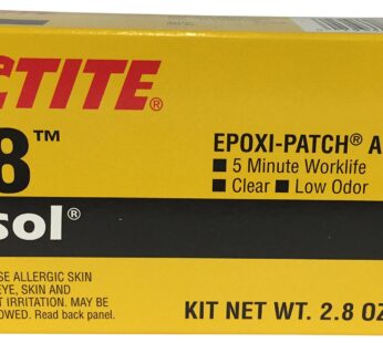 Loctite 398456 Clear 83082 608 Hysol High Strength Epoxy Adhesive, 2.8 oz Kit