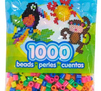 Perler Beads 80-15186 Neon Mix 1000 Beads, Small