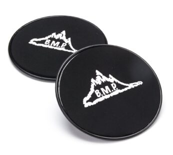 Black Mountain Products Core Exercise Sliders Gliding Discs (Set of 2), Black