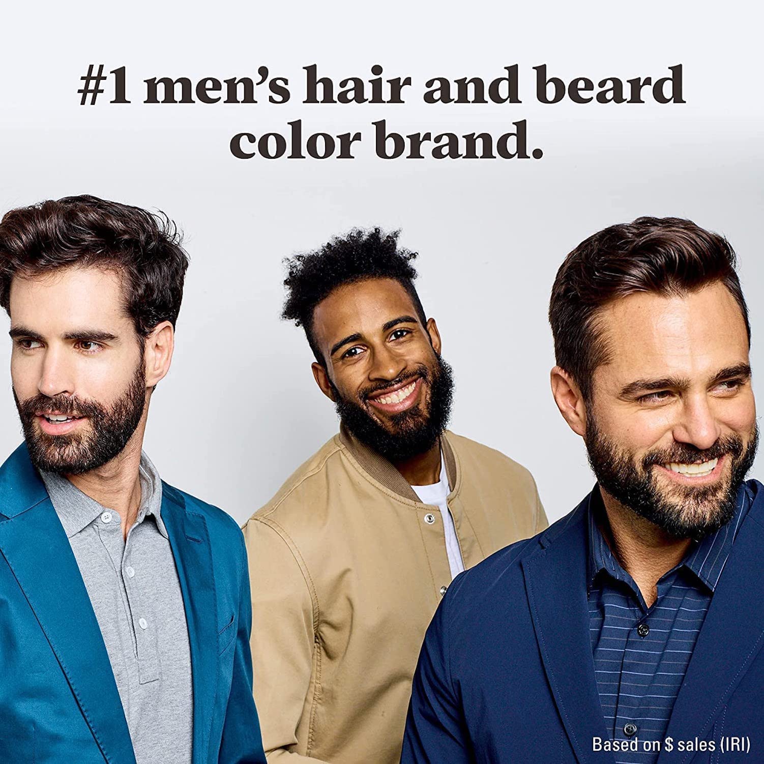 Just For Men Mustache & Beard, Beard Dye for Men with Brush Included for Easy Application, - Image 5