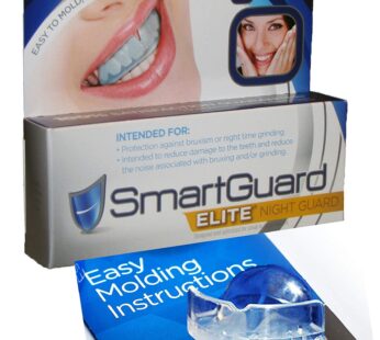 SmartGuard Elite Improved Night Guard for Teeth Grinding (Bruxism) TMJ DDS Designed Dent