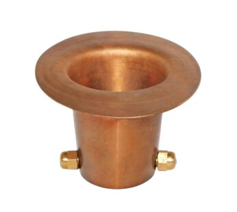 Monarch Rain Chains Large Adaptor with Brass Bolt Rain Chain Installation Gutter Adapter,