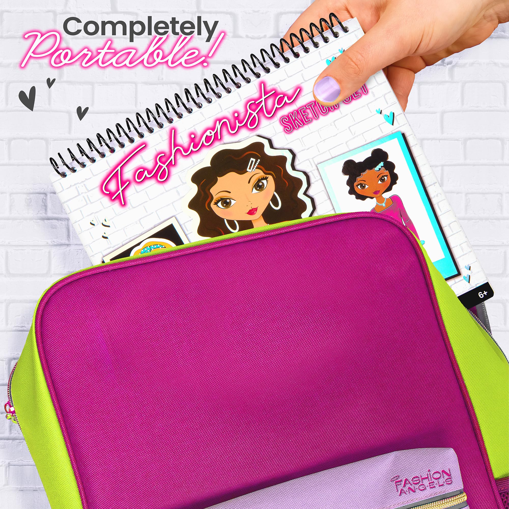 Fashion Angels Fashion Design Sketch Portfolio - Sketch Book for Beginners, Sketch Pad wit - Image 7