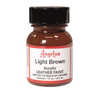 Angelus Acrylic Leather Paint Light Brown 1oz