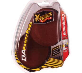 Meguiar?s 4? DA Compound Power Pads G3507 – Polishing Pad Kit Includes 2 Foam Pads for Pai