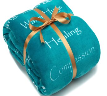 Chanasya Premium Sympathy Warm Hugs Gift Throw Blanket – Healing Gift Cancer Chemo Survivo