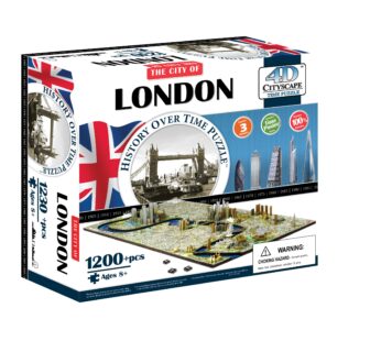 4D Cityscape London England Puzzle