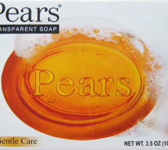 Pears Pure and Gentle with Glycerin and Natural Oils 100g (80g + 20g free)