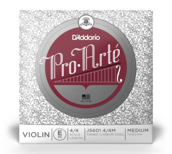 D’Addario J5601 4/4M Pro-Arte Nylon violin Strings, Medium