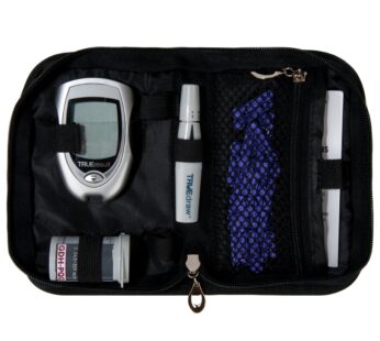 SumacLife Diabetic Organizer Carrying Case Kit (Black)