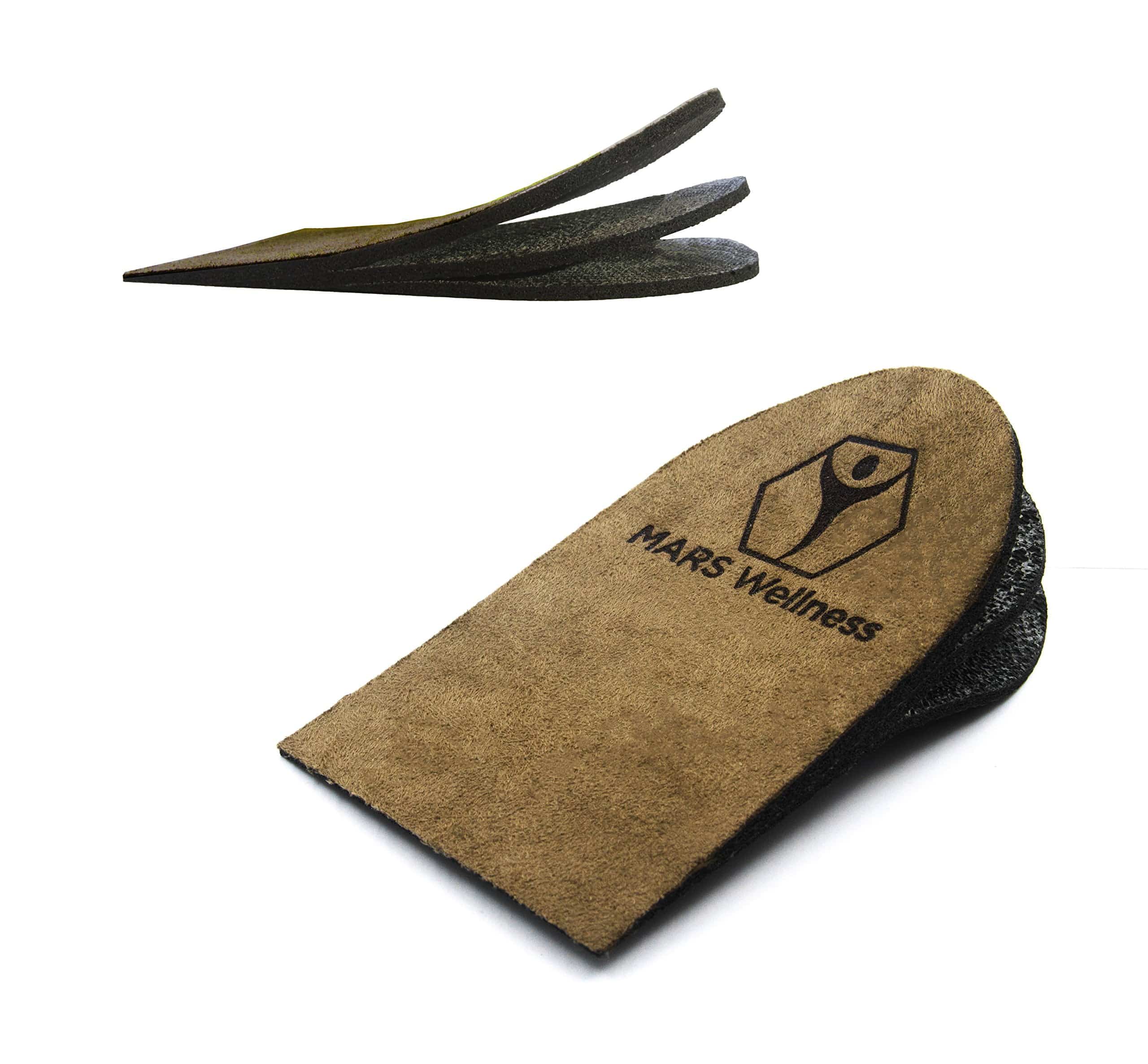 Premium Adjustable Orthopedic Heel Lift for Heel Pain and Leg Length Discrepancies - Mediu