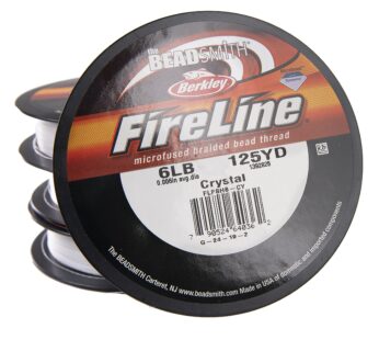 The Beadsmith Fireline by Berkley Micro-Fused Braided Thread 6lb. Test.006 /.15mm Diam