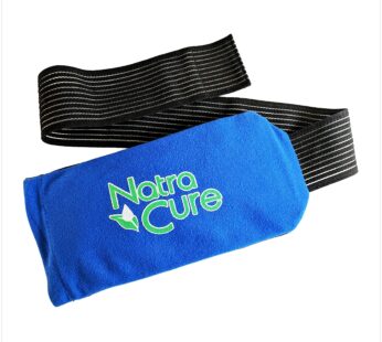 NatraCure Universal Cold Pack Ice Wrap – Cold Ice Pack w/Strap for Injuries – Reusable Col