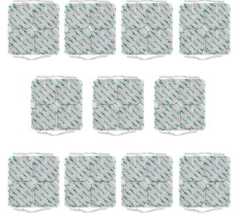 FITOP TENS Unit Pads 44 Pcs EMS TENS Electrodes Strong Adhesive Size 2X2