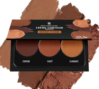 Black Radiance True Complexion Creme Contour Palette, Medium to Dark, 7.5 Gram
