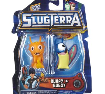 SLUGTERRA Series 2 Burpy & Bugsy Mini Figure 2-Pack