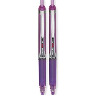 Pilot : Precise V5RT Retractable Rolling Ball Pen, Purple Ink, Extra Fine Point -:- Sold a
