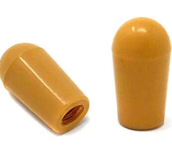 Vintage Forge Amber Toggle Switch Tip Caps Compatible with Gibson USA Les Paul Electric Gu