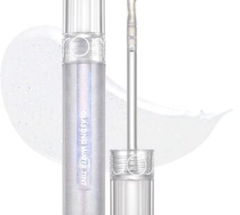 rom&nd Glasting Water Gloss (00 METEOR TRACK) | Syrupy gloss, Glossy Finish, Long-lasting,