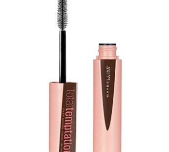 Maybelline Total Temptation Washable Mascara Makeup, Deep Cocoa, 0.27 Fluid Ounce