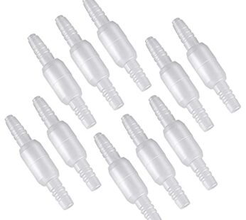 Oxygen Tubing Swivel Connector – 10 PCS Cannula Connectors, Avoid Tube Tangles (Male to Ma