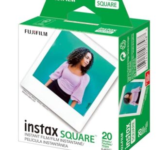 Fujifilm Instax Square Twin Pack Film – 20 Exposures