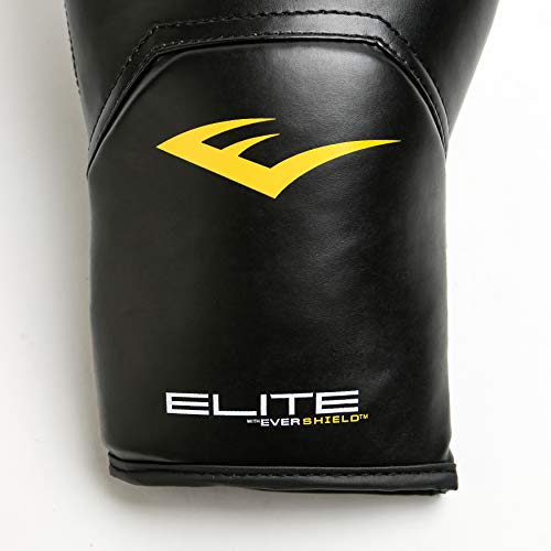 Everlast Elite Pro Style Training Gloves, Black, 16 Oz - Image 7
