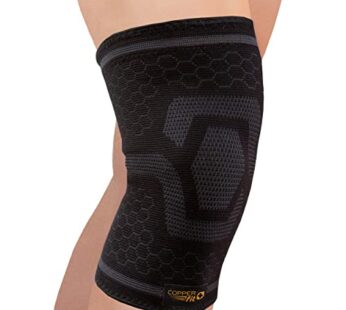 COPPER FIT ICE Knee Compression Sleeve for Knee Pain, Inflammation, Joint Pain Relief, Men