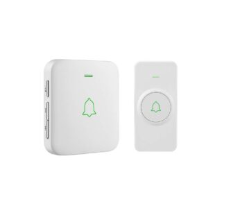 AVANTEK Wireless Doorbell, Mini Waterproof Door Bell Chime Operating at 1000 Feet, CW-11 D