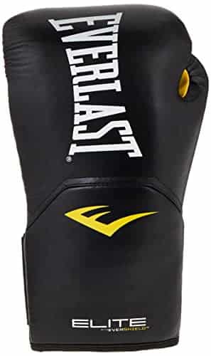 Everlast Elite Pro Style Training Gloves, Black, 16 Oz - Image 2