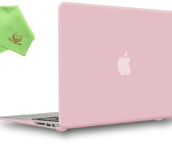 UESWILL Smooth Matte Hard Shell Case Cover Compatible with 2010-2017 Release MacBook Air 1