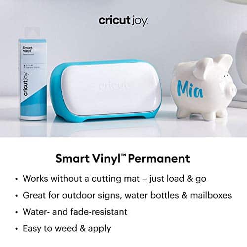 Cricut Smart Permanent Vinyl (5.5in x 48in, Black) for Joy machine - matless cutting for s - Image 2