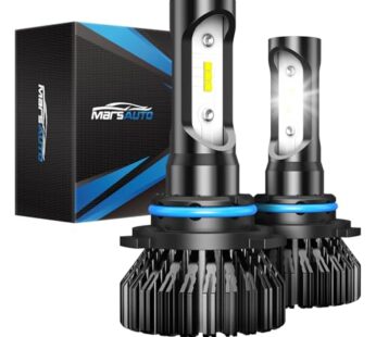 Marsauto 9006 Bulbs HB4 HB4U 9006XS Lighting Bulb, 12 CSP Chips Cool Bright, Fog Light Bul