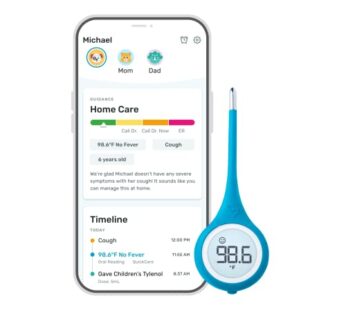Kinsa Smart,Fever, Digital Medical Baby, Kid and Adult Termometro – Accurate, Fast, FDA Cl
